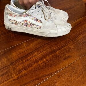 Vans Floral White Sneakers